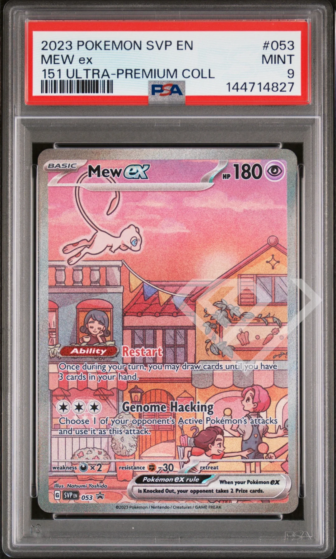 Mew ex SVP 053 Promo - 151 Ultra Premium Collection PSA 9 English